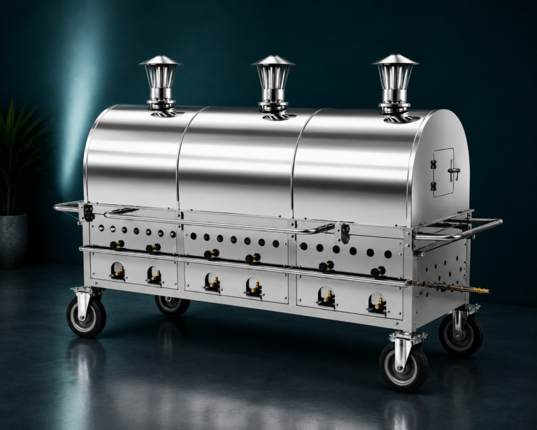 SMCS portable gas cremator by Clean Green Solutions for hygienic, eco-friendly, low-emission, and efficient human cremation.